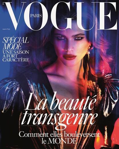 Sampaio salió a la palestra el pasado mes de marzo, cuando protagonizó la portada de Vogue Paris.  Emmanuelle Alt, directora editorial de la revista francesa, la describió como un "sinónimo de glamour. Ella cuenta con muchas cualidades artísticas y personales. Encarna todo".