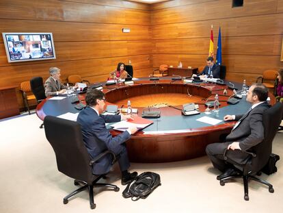 La reunión del Consejo de Ministros de este martes.