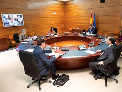 La reunión del Consejo de Ministros de este martes.