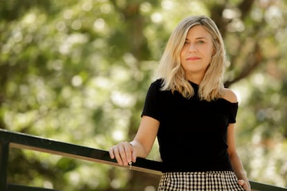 La fotógrafa Judith Prat, retratada este miércoles 30 de julio en Zaragoza.
