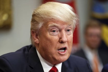 Donald Trump, el pasado día 2.