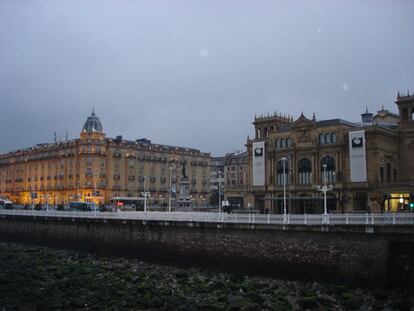 Hotel María Cristina y teatro Victoria Eugenia