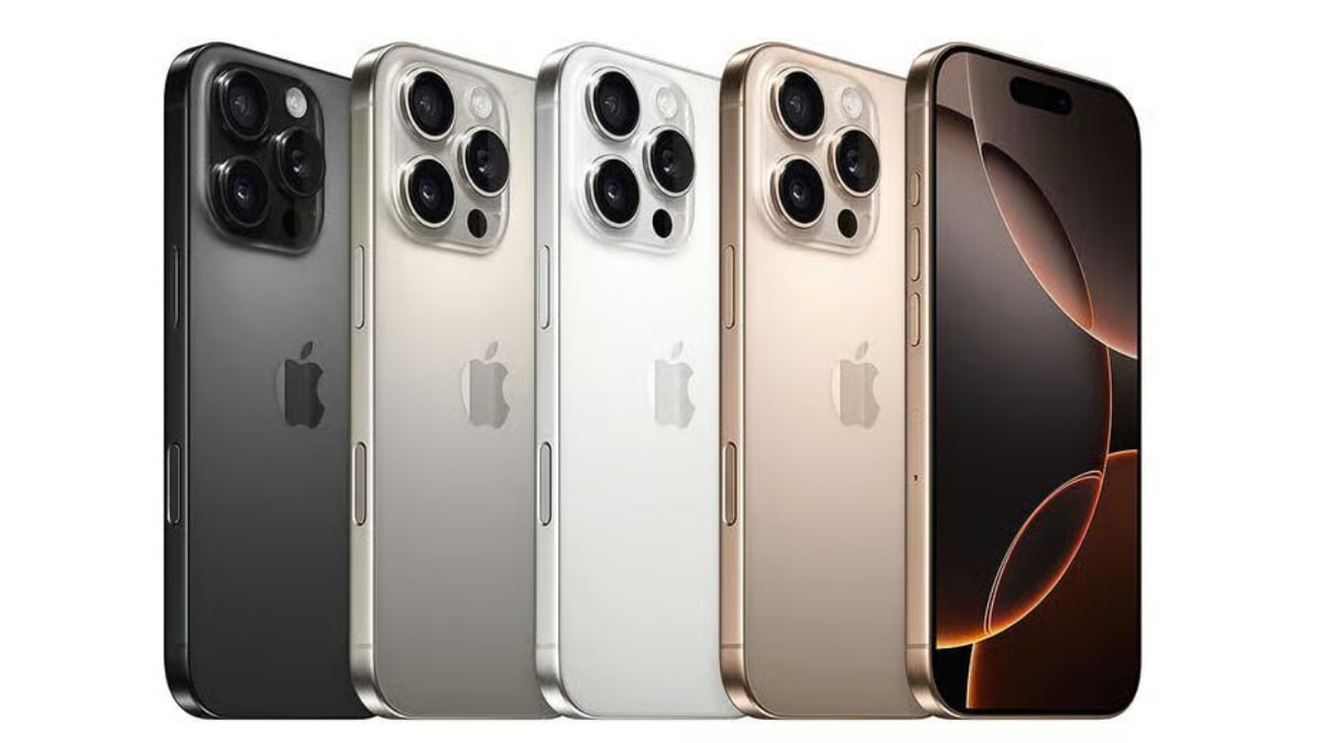 Vista trasera de varios iPhone 16 Pro reacondicionados en Back Market.