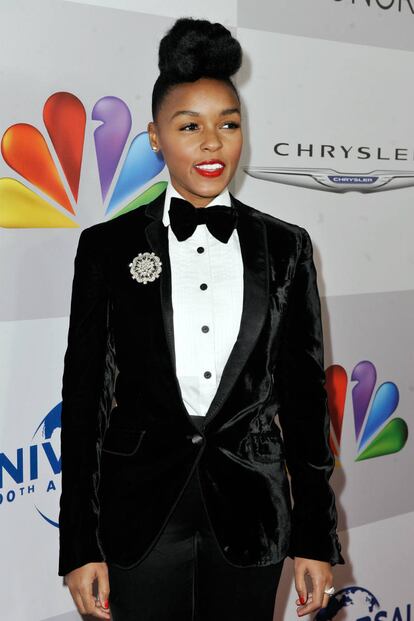 Janelle Monaé de esmóquin.