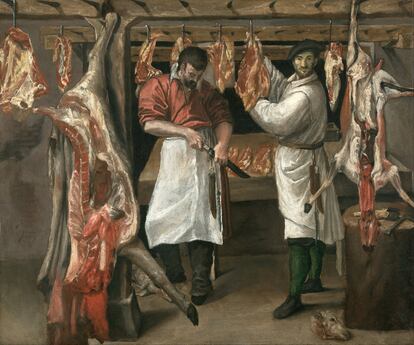 Obra 'The Butcher's Shop'.