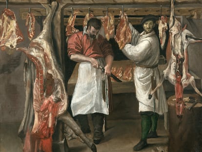 Obra 'The Butcher's Shop'.
