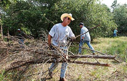 George W. Bush en su rancho