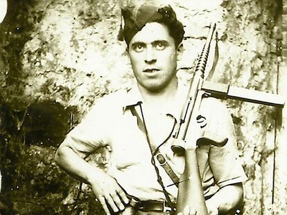 Nicanor Fernández, uno de los guerrilleros más jóvenes de la resistencia. Fue ejecutado el 11 de diciembre de 1959 en un patio de la cárcel.