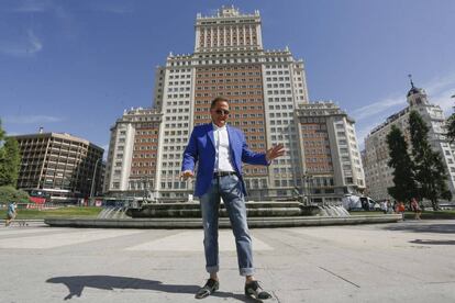 Trinitario Casanova, propietario del edificio España.