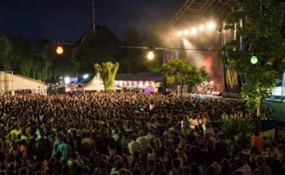 Asistentes al festival Metrópoli de Gijón.