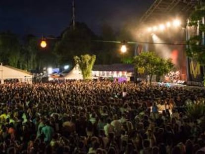 Asistentes al festival Metrópoli de Gijón.