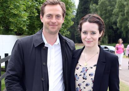 Los actores Claire Foy y Stephen Cambell en 2013.