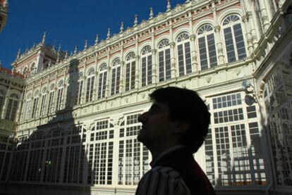 Palacio de la Diputación, proyectado por Jerónimo Arroyo, en Palencia