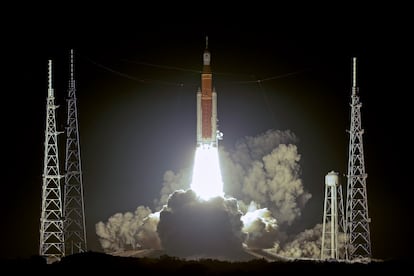 El despegue de Artemisa 1, el 16 de noviembre de 2022, en Florida (Estados Unidos). 