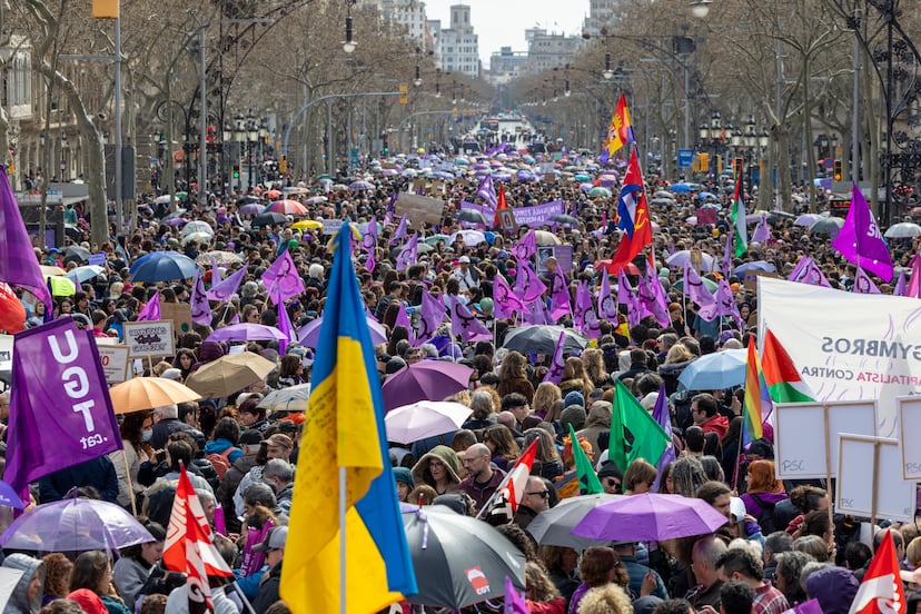 8M en España: las manifestaciones del Día de la Mujer, en imágenes ...