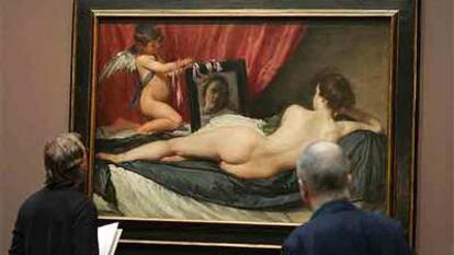 <i>La Venus del espejo, </i>una de las obras de la National Gallery que destacan en la exposición y que viajará al Prado.