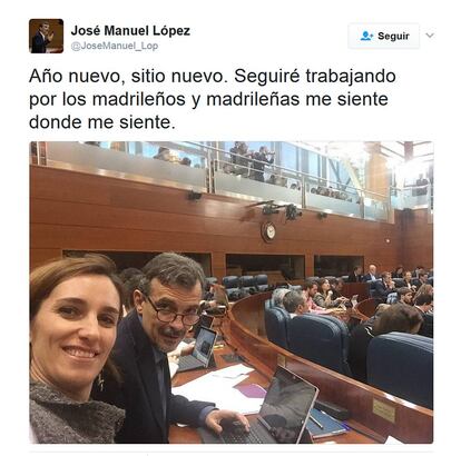 José Manuel López se despidió como portavoz el pasado 12 eenero.