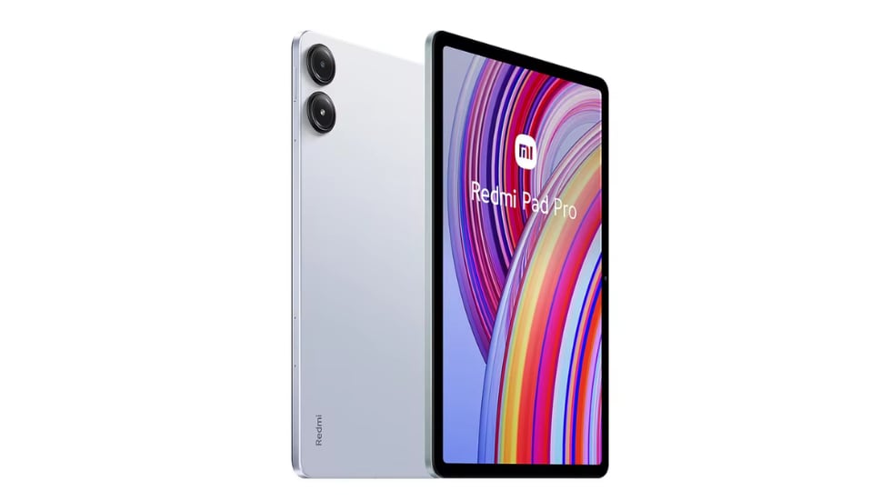 Vista de la tableta Xiaomi Redmi Pad Pro.