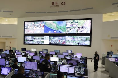 Integrantes del C5 en Ciudad de México.