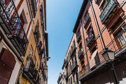 Barrio de Malasaña, en el centro de Madrid.