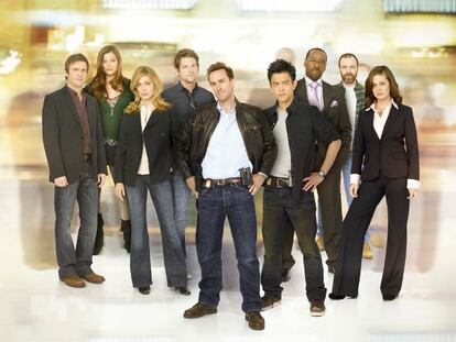 Imagen de la serie de ciencia-ficción <i>Flash forward</i>.