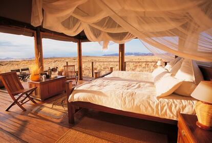 Wolwedans Dunes Lodge, en Namibia.