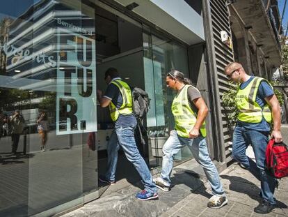 L'escorcoll a la seu de CDC