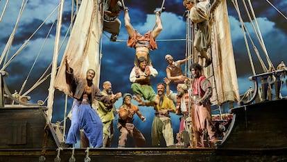 Una escena de la obra 'Mar i cel.
