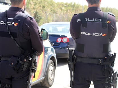 Agentes de la Policía Nacional en una imagen de archivo.