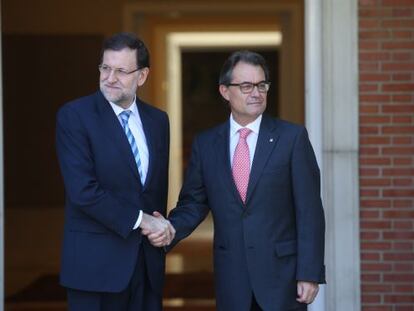 Rajoy i Mas reunits el 30 de juliol a la Moncloa.