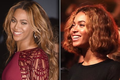 El enésimo cambio de Beyoncé: melena midi en sus últimas apariciones.