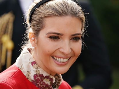 Ivanka Trump, durante la ceremonia del indulto al pavo en la Casa Blanca el pasado 21 de noviembre.