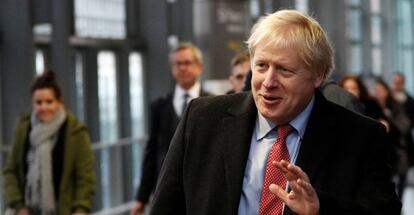 El primer ministro y candidato del Partido Conservador, Boris Johnson.