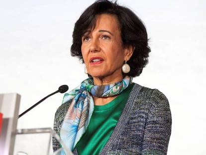 La presidenta de Banco Santander, Ana Botín.