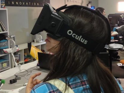 Experimentando o Oculus.