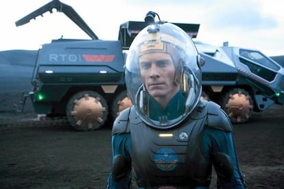 Imagen de la película 'Prometheus', concebida como precuela de la obra cinematográfica de ciencia ficción de Ridley Scott de 1979, 'Alien: el octavo pasajero'.