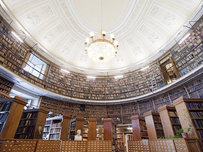 Biblioteca Nacional de Rusia en San Petersburgo.