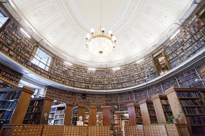 Biblioteca Nacional de Rusia en San Petersburgo.