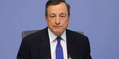 Mario Draghi, presidente del BCE