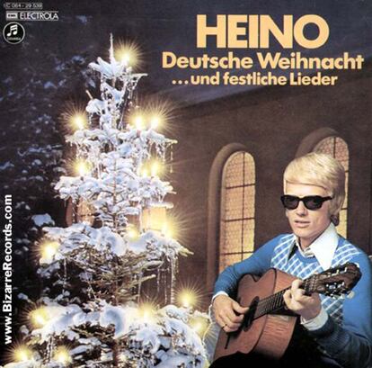 Made in Germany
	

	Heino. Deutsche weihnacht...Und festliche lieder
	
	Su nombre suele figurar en los primeros lugares de las listas de las portadas de gusto equívoco o dudoso que cada temporada desde la red se extienden urbi et orbi. En honor a la verdad, debemos decir que méritos no le faltan a este cantante alemán, por otro lado, todo un ídolo en su país de origen y con millones de discos vendidos. Y es que lo cortés no quita lo kitsch.