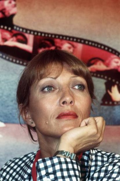 Stéphane Audran, en mayo de 1978, en el festival de Cannes. 