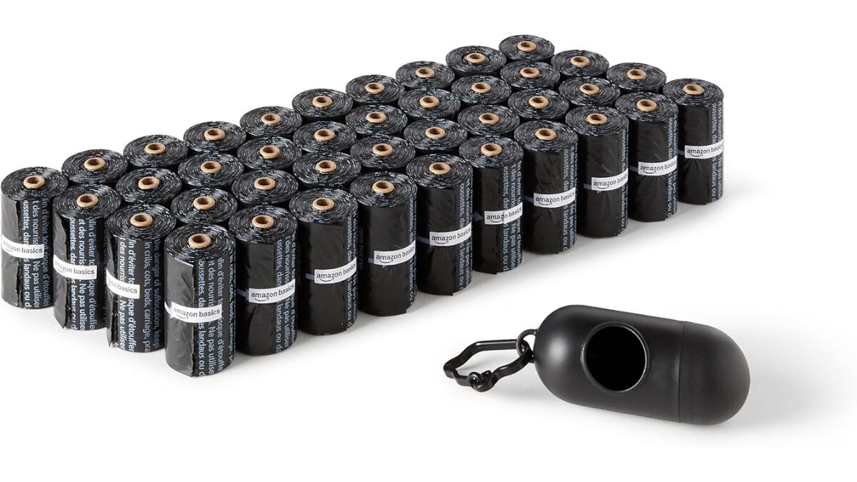 Bolsas para recoger los excrementos.