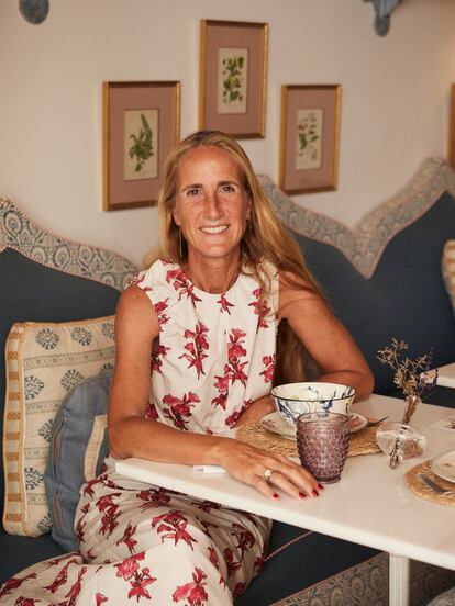 Cristina Lozano Vallejo, una de sus dueñas y alma del proyecto del hotel boutique en Mahón Cristine Bedford.