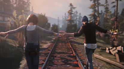 Un fotograma de &#039;Life is Strange&#039;. 