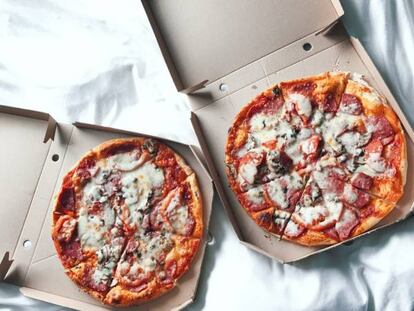 Cuidado con los cartones de pizza grasientos