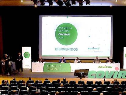  Asamblea general de Covirán celebrada este domingo.