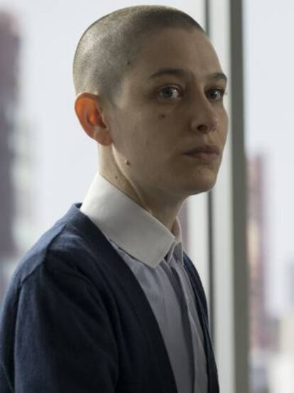 Asia Kate Dillon, en 'Billions'.