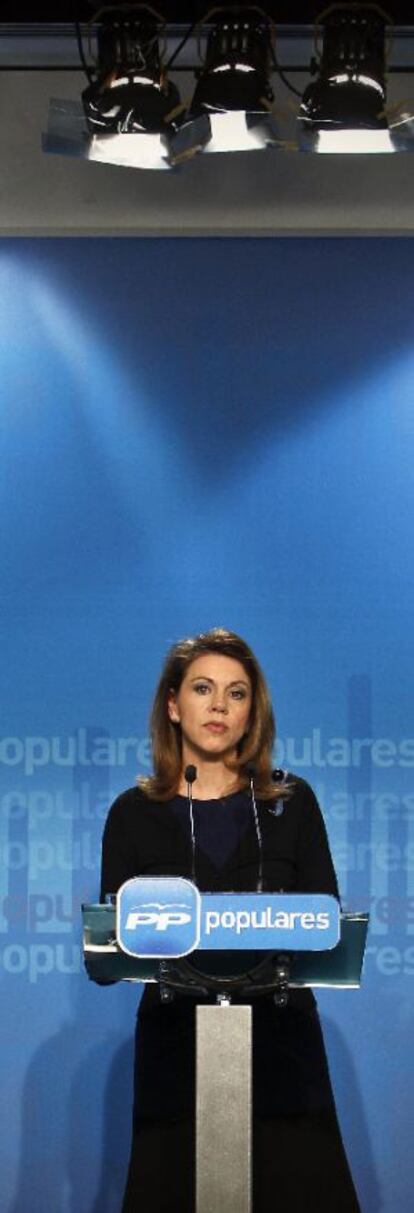 Dolores de Cospedal.