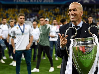 El paso de Zidane por el Madrid, en imágenes