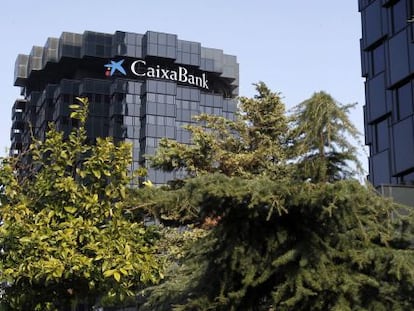 Sede de Caixabank en la avenida Diagonal de Barcelona. 